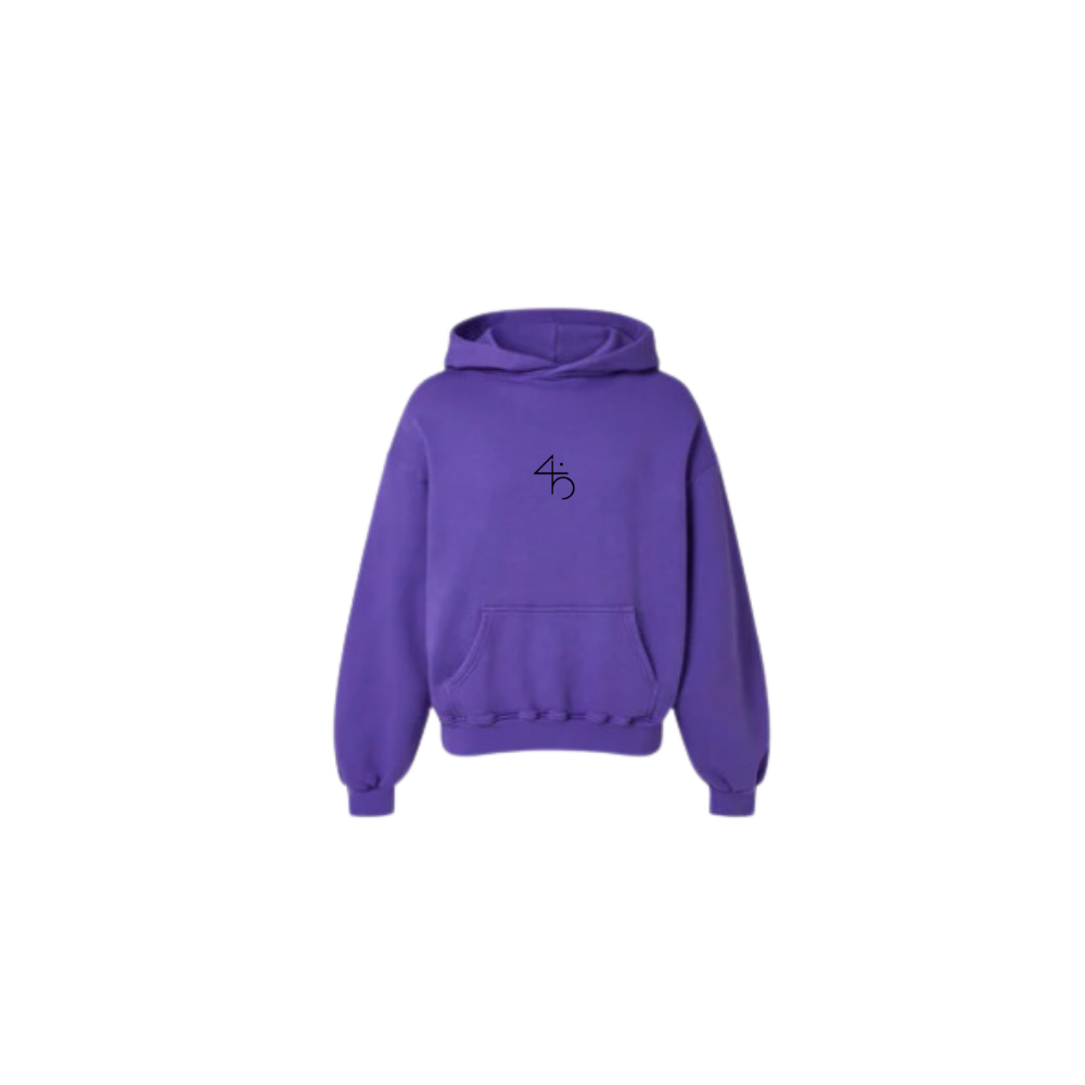 Purple Hoodie 450GSM