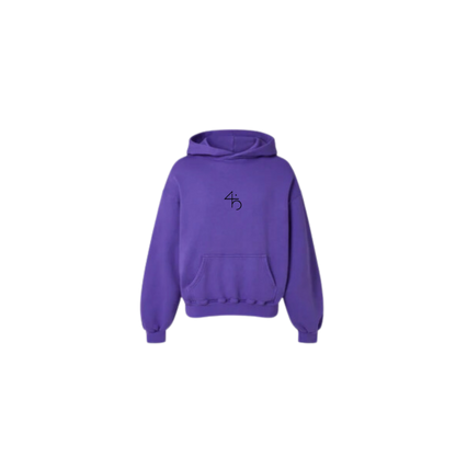 Purple Hoodie 450GSM